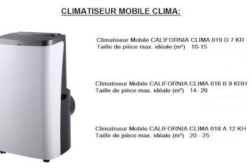 CLIMATISEUR MOBILE CLIMA