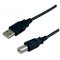 Cable USB2 A/B  1,8m pour imprimantes et périphériques * 2090044 *