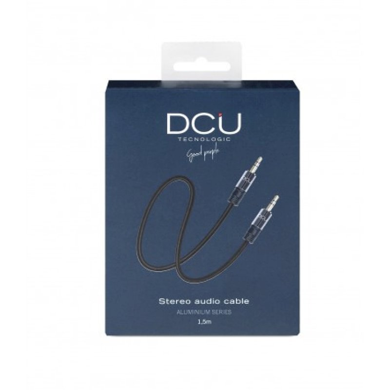 Connection JACK 3.5  to JACK 3.5 Male-Male 1.5M boite Bleu * DCU 30701015 *