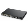 ZyXEL ZY-GS1900-48HPV2 - Switch intelligent - 48 x 10/100/1000 2 SFP (x24 PoE+)