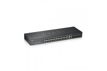 Zyxel GS1920-24v2 - 24 ports + 4 SFP - switch intelligent - Montable sur rack