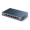 TP-LINK TL-SG108 - 8-port Metal Gigabit Switch,  10/100/1000M RJ45 ports