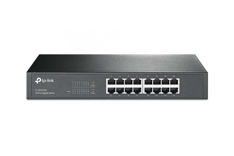 TP-LINK 16-Port Gigab10/100/1000 ECO-Switch 19 * TL-SG1016D *