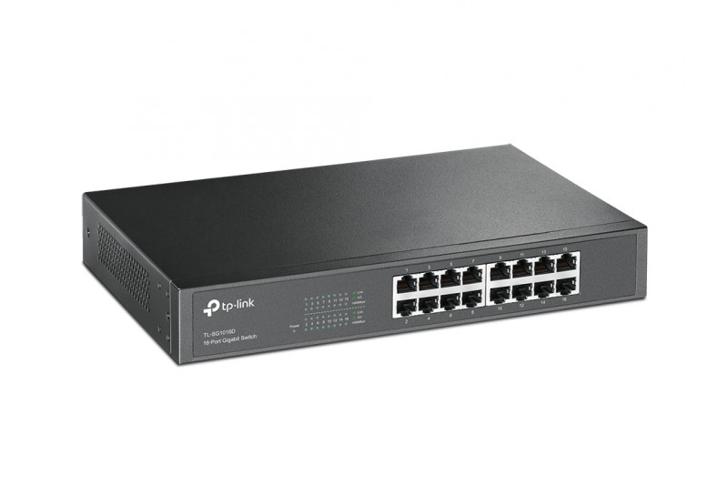TP-LINK 16-Port Gigab10/100/1000 ECO-Switch 19 * TL-SG1016D *
