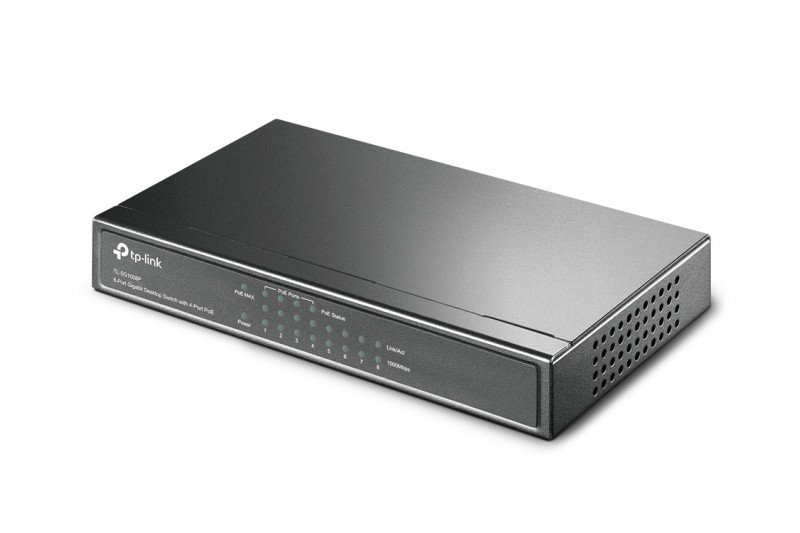 TP-LINK TL-SG1008P 8-port Metal Gigabit Switch POE 10/100/1000M RJ45 ports TP-LINK TL-SG1008P 8-port Metal Gigabit Switch POE 10/100/1000M RJ45 ports