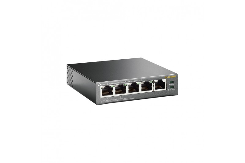 TP-LINK TL-SG1005P 5-port Metal Gigabit Switch POE 10/100/1000M RJ45 ports TP-LINK TL-SG1005P 5-port Metal Gigabit Switch POE 10/100/1000M RJ45 ports