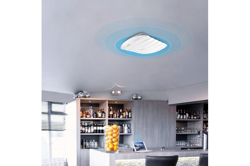 TP-LINK EAP115 - Point d'accès Wi-Fi N 300 Mbps PoE Plafonnier