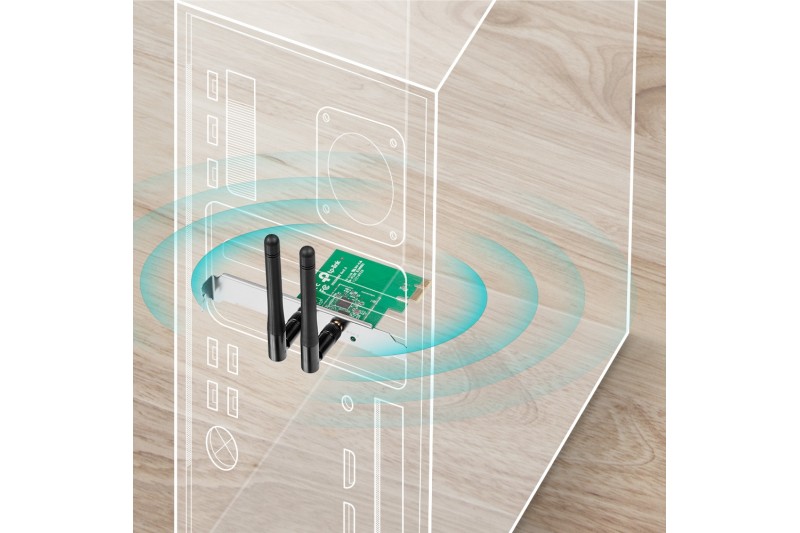 CARTE PCI-Express WIFI 802.11N 300  * TP-Link TL-WN881ND *