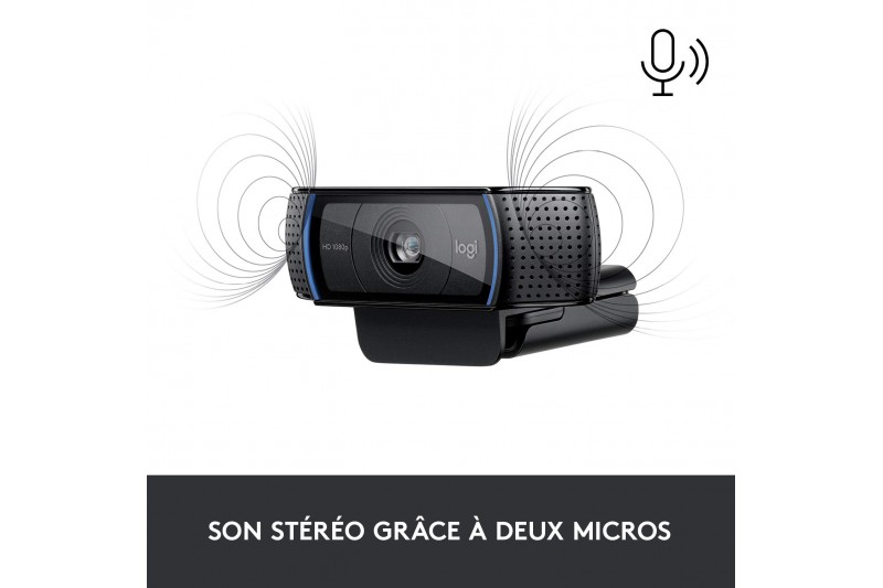 Logitech HD Pro Webcam C920 - Webcam *  960-001055 * Logitech HD Pro Webcam C920 - Webcam *  960-001055 *