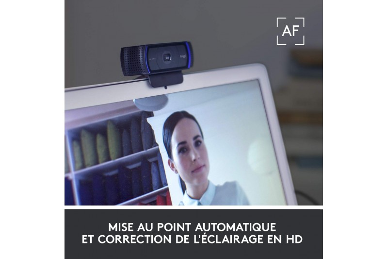 Logitech HD Pro Webcam C920 - Webcam *  960-001055 * Logitech HD Pro Webcam C920 - Webcam *  960-001055 *