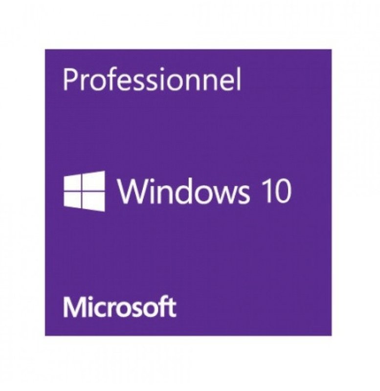 Windows 10Pro (migration vers W11Pro gratuite) OEM Sticker 64-bit FR *FQC-08920*