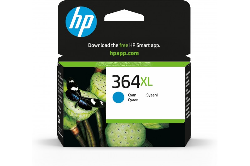 HP 364XL - Cartouche d'impression - 1 x  cyan - 750 pages