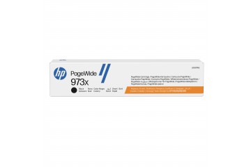 HP 973X - à rendement élevé - noir - originale - PageWide - cartouche d'encre