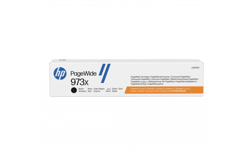 HP 973X - à rendement élevé - noir - originale - PageWide - cartouche d'encre
