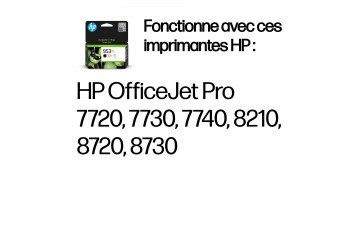 Cartouche jet d'encre HP 953XL Original - Noir