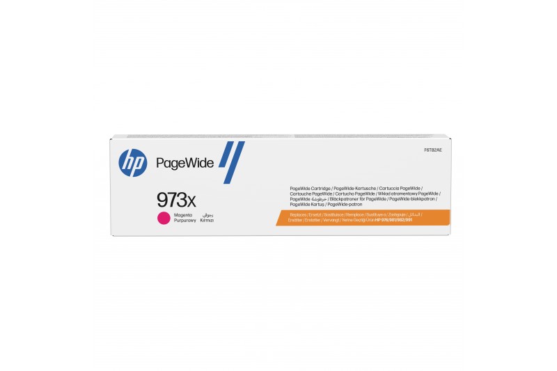 HP 973X - a rendement eleve - Magenta - originale - PageWide - cartouche d encre