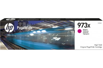 HP 973X - a rendement eleve - Magenta - originale - PageWide - cartouche d encre
