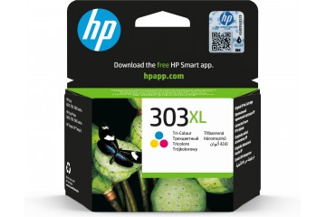 HP 303XL - à rendement élevé - tricolore à base de colorant - originale*T6N03AE*