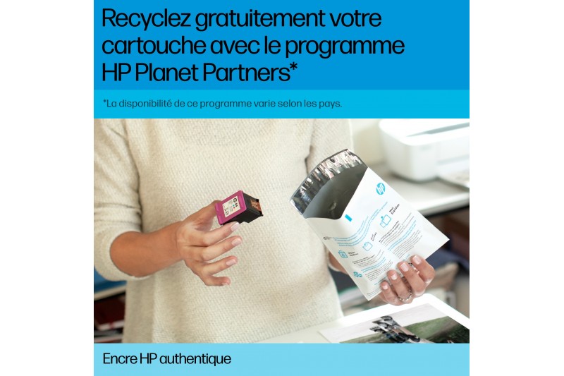 HP 303XL - à rendement élevé - tricolore à base de colorant - originale*T6N03AE*