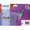 Epson T0807- Epson Multipack - Cartouche d'impression - 1 x noir, jaune, cyan, Epson T0807- Epson Multipack - Cartouche d'impression - 1 x noir, jaune, cyan,