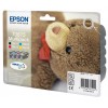 Epson Multipack T0615 - Cartouche d'impression - 1 x noir, jaune, cyan, magenta