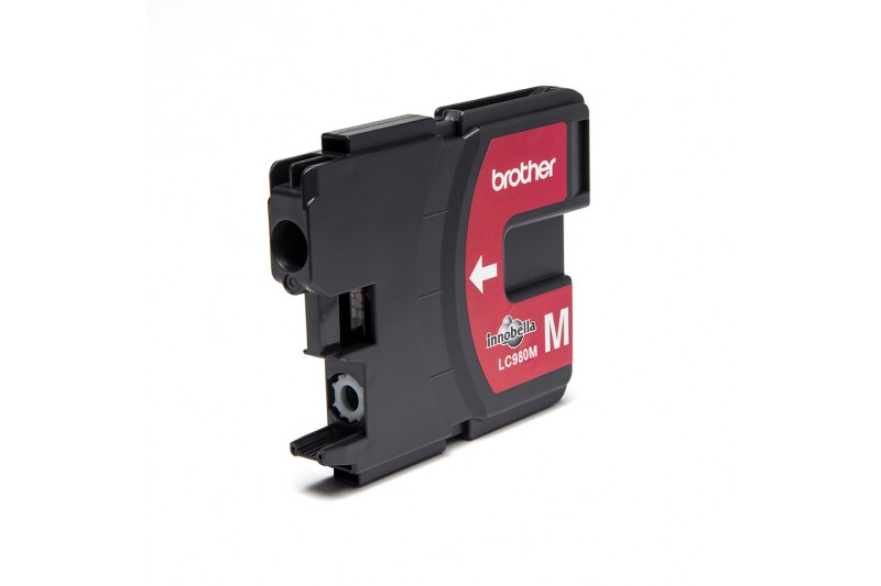 Brother LC980M - Cartouche d'impression - 1 x magenta - 260 pages (Pour DCP) Brother LC980M - Cartouche d'impression - 1 x magenta - 260 pages (Pour DCP)