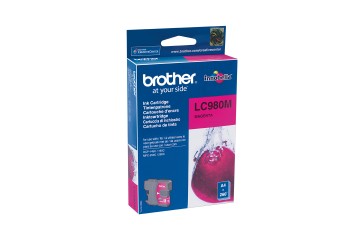 Brother LC980M - Cartouche d'impression - 1 x magenta - 260 pages (Pour DCP)