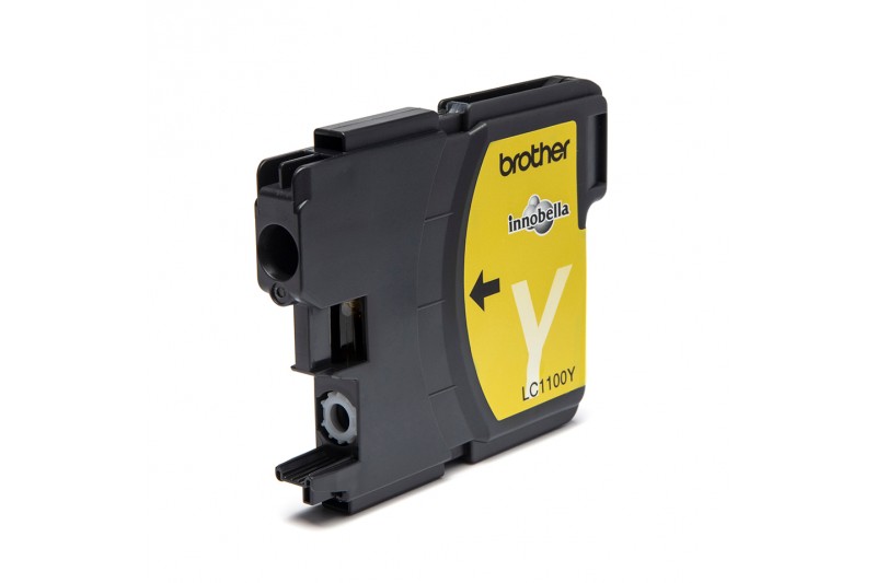 Brother LC1100Y - Cartouche d'impression - 1 x jaune - 400 pages (Pour MFC)