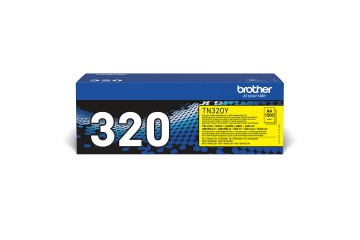 Brother TN320Y - Yellow - original - cartouche de toner