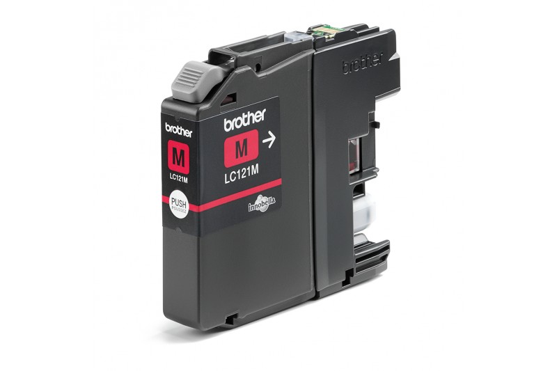 Brother LC121M - Cartouche d'impression - 1 x magenta - 300 pages