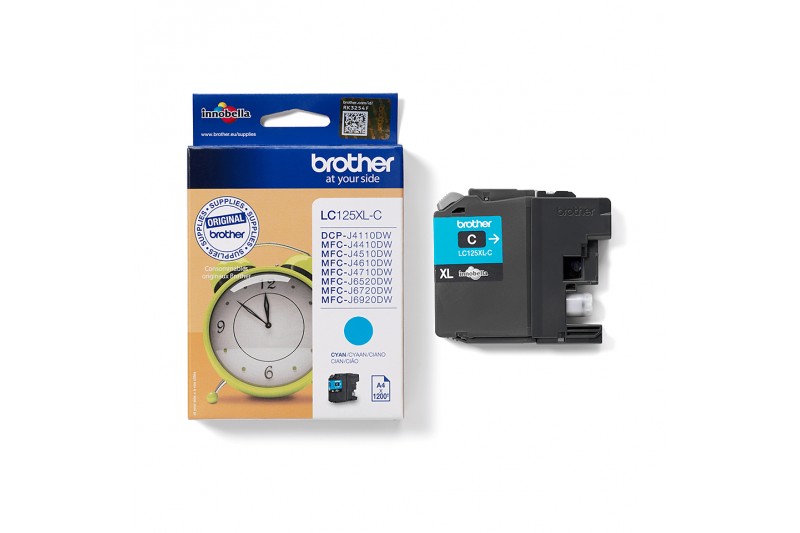Brother LC125XLC - Super High Yield - cyan - original