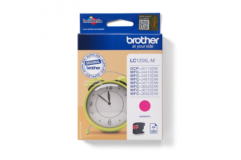 Brother LC125XLM - Super High Yield - magenta - original Brother LC125XLM - Super High Yield - magenta - original