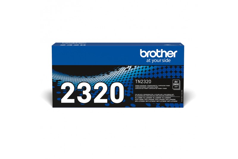Brother TN2320 - Noir - original - cartouche de toner