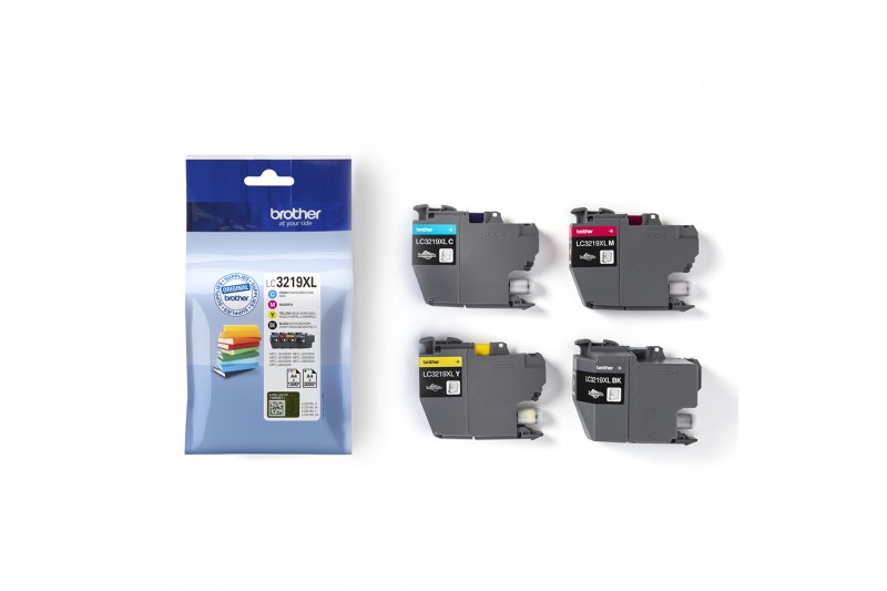 Brother LC3219XL Value Pack - pack de 4 - XL - noir,jaune,cyan,magenta - origina
