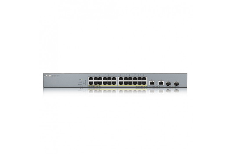 Zyxel GS1350-26HP Switch 24 ports PoE -Rackable pour Videosurveillance