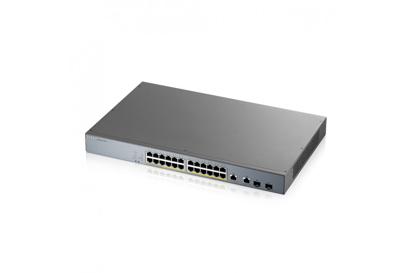 Zyxel GS1350-26HP Switch 24 ports PoE -Rackable pour Videosurveillance Zyxel GS1350-26HP Switch 24 ports PoE -Rackable pour Videosurveillance