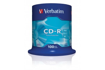 Verbatim CD-R 700MB 52X Cake box  x100 *43411*