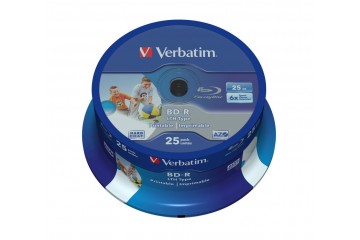 Verbatim BD-R BLU-RAY 25GB 6X Cake box  x25