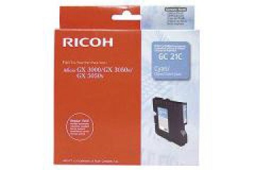 Ricoh GC 21C - Cyan - original - cartouche d'encre - pour Ricoh GX25  * 405533 *