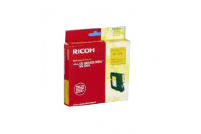 Ricoh GC 21Y - Yellow - orig - cartouche d'encre - pour Ricoh GX25 * 405535 * Ricoh GC 21Y - Yellow - orig - cartouche d'encre - pour Ricoh GX25 * 405535 *