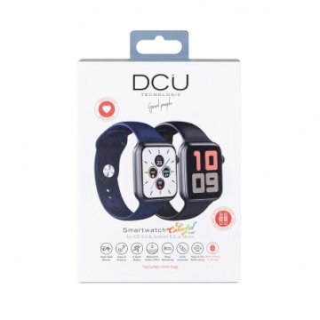 Smartwatch bluetooth Noir + Bleu Marine * DCU 34157046 *