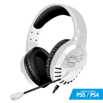 Casque PRO H3 PlayStation Blanc Jack 3.5 mm  PS4/PS5  *Spirit Of Gamer MIC-PH3PS