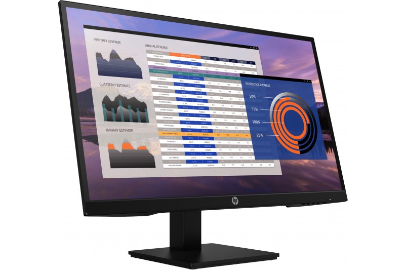 Ecran 27'' multimedia  - 5 ms-DP VGA HDMI  * HP P27h G4* 7VH95AA