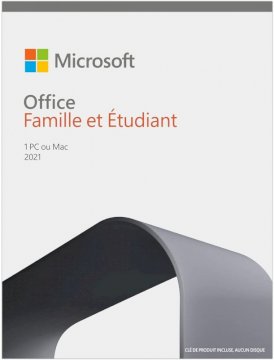 Microsoft Office Famille et etudiant 2021 (Word,Excel,Powerpoint,Onenote)