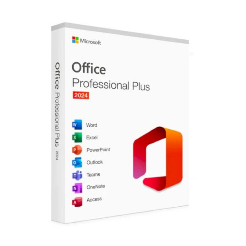 MAIL Microsoft Office Pro Plus 2024 (Word,Excel,Powerpoint,Teams,Access,Outlook)