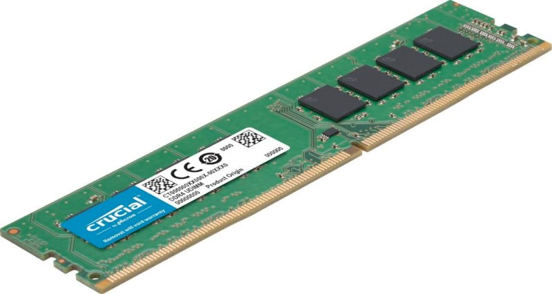Mémoire DDR4-3200  PC4-25600   8Go    * CRUCIAL CT8G4DFRA32A   *