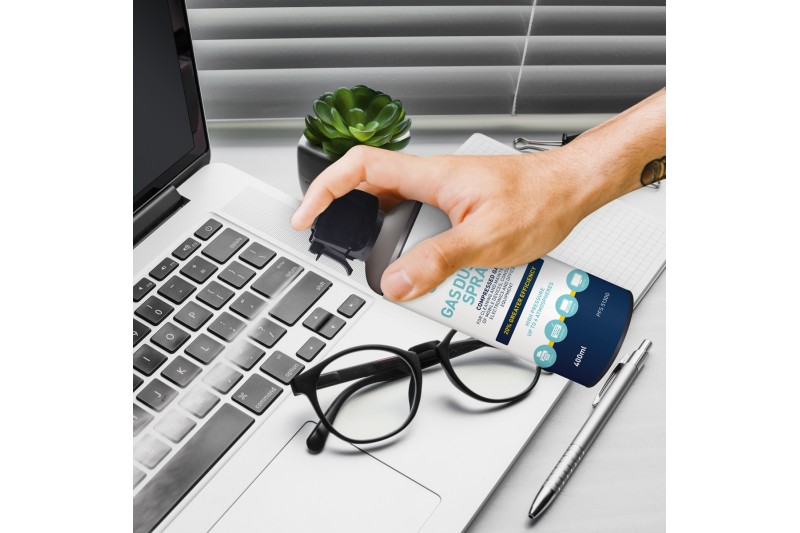 Gaz depoussierant Special bureautique 400ml avec pistolet * Omega PFS5130G *