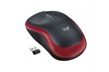 Logitech M185 - souris - 2.4 GHz - rouge * 910-002237 *