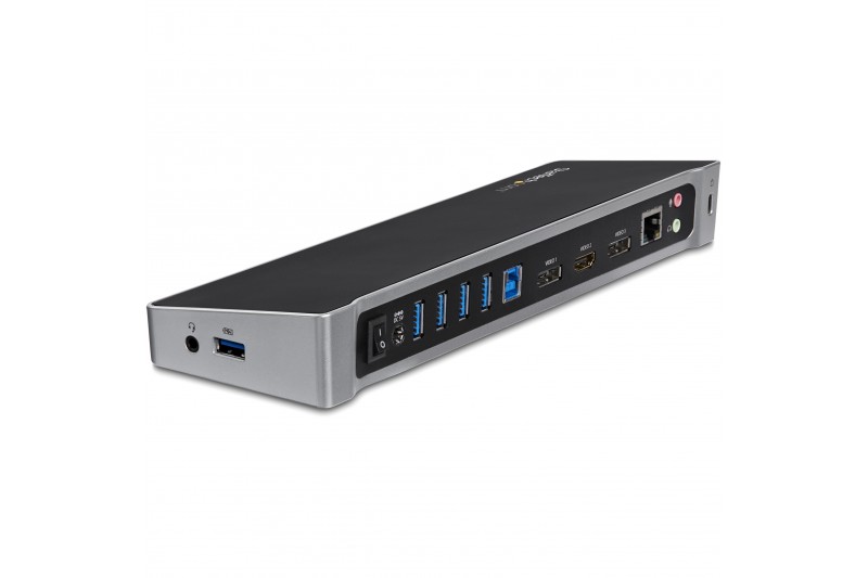 StarTech.com Station d'accueil USB 3.0 triple affichage PC portab *USB3DOCKH2DP* StarTech.com Station d'accueil USB 3.0 triple affichage PC portab *USB3DOCKH2DP*