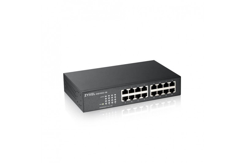 ZyXEL Zyxel GS-1100-16 V3 - Switch Commutateur 16 x 10/100/1000 rackable ZyXEL Zyxel GS-1100-16 V3 - Switch Commutateur 16 x 10/100/1000 rackable